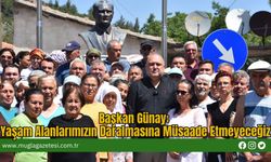 Başkan Günay: “Yaşam Alanlarımızın Daralmasına Müsaade Etmeyeceğiz”