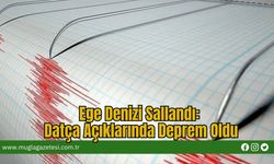 Ege Denizi Sallandı: Datça Açıklarında Deprem Oldu