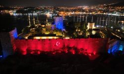 Jandarmanın 186. Yıl Kutlaması Bodrum Kalesi'nde Görsel Şölene Dönüştü