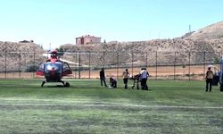 Darende’de Eli Kesilen Vatandaş Helikopter Ambulansla Hastaneye Sevk Edildi