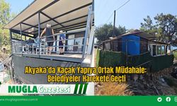 Akyaka’da Kaçak Yapıya Ortak Müdahale: Belediyeler Harekete Geçti