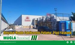 Kimyasal Madde Fabrikasında Patlama: 3 İşçi Yaralandı