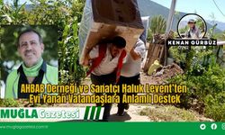 AHBAB Derneği ve Sanatçı Haluk Levent’ten Evi Yanan Vatandaşlara Anlamlı Destek