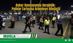 Asker Konvoyunda Gerginlik: Polisle Tartışma Arbedeye Dönüştü