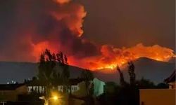 Buca’da Alevler Evlerin Kapısına Dayandı: Halk Hortumlarla Alevlere Karşı Durdu