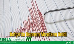 Datça'da Deprem Meydana Geldi