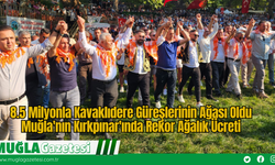 Kavaklıdere’de Güreş Ağalığında Rekor: 8,5 Milyonluk Teklifle Ağa Yeniden İsmail Tekin Oldu