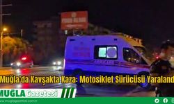 Muğla'da Kavşakta Kaza: Motosiklet Sürücüsü Yaralandı
