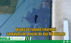 Akyaka'da Yanında Tekerlekli Sandalyesi İle Denizde Bir Kişi Ölü Bulundu