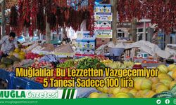 Muğlalılar Bu Lezzetten Vazgeçemiyor: 5 Tanesi Sadece 100 lira