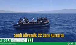 Sahil Güvenlik 22 Canı Kurtardı