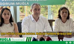 Dem Parti'nin Eş Başkanı Bakırhan, Muğla'da Partililerle Bir Araya Geldi
