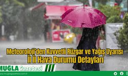 Meteoroloji’den Kuvvetli Rüzgar ve Yağış Uyarısı: İl İl Hava Durumu Detayları