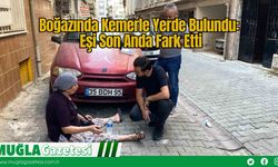 Boğazında Kemerle Yerde Bulundu: Eşi Son Anda Fark Etti
