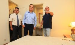 Vali Akbıyık, Marmaris'te Direniş Ateşin Yakıldığı Otelde İncelemelerde Bulundu