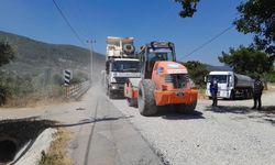 Bahçeyaka’da 1600 Metrelik Sathi Kaplama Çalışması Devam Ediyor