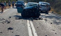 Marmaris Datça Yolunda Trafik Kazası, Sonrasında Trafik Felç Oldu