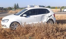 Otomobile Çarpan Motosikletin Sürücüsü Ağır Yaralandı