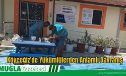 Köyceğiz'de Yükümlülerden Anlamlı Davranış