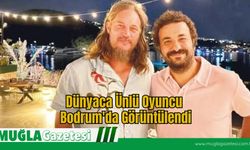 Dünyaca Ünlü Oyuncu Bodrum'da Görüntülendi