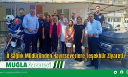 İl Sağlık Müdüründen Hayırseverlere Teşekkür Ziyareti