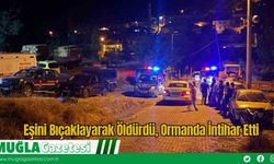 Eşini Bıçaklayarak Öldürdü, Ormanda İntihar Etti