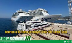 Bodrum’a İki Yolcu Gemisiyle 3 Bin 906 Turist Geldi