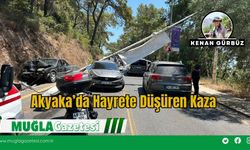 Akyaka’da Hayrete Düşüren Kaza