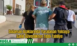 Dalaman Açıklarında Yaralanan Yolcuya Sahil Güvenlikten Tıbbi Tahliye