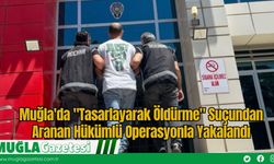 Muğla'da "Tasarlayarak Öldürme" Suçundan Aranan Hükümlü Operasyonla Yakalandı