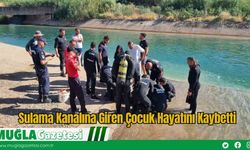 Sulama Kanalına Giren Çocuk Hayatını Kaybetti