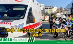 Muğla'da Otogarda Araç Yayaya Çarptı: 1 Yaralı