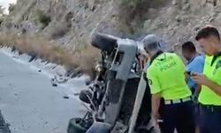 Muğla'da Araç Takla Attı, Sürücü Yara Almadan Kurtuldu