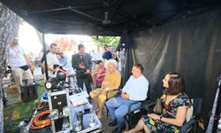Vali Akbıyık Muğla'da Çekimleri Süren "Postacı" Filminin Setinde