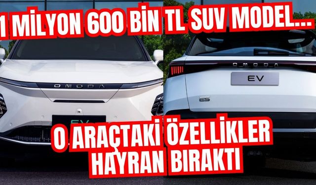 1 milyon 600 bin TL SUV model… O araçtaki özellikler hayran bıraktı