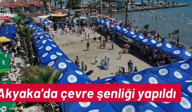 Akyaka'da çevre şenliği yapıldı