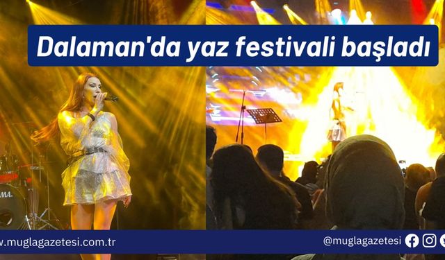 Dalaman'da yaz festivali başladı