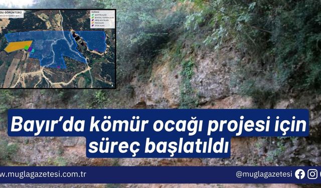 Bayır’da kömür ocağı projesi için süreç başlatıldı