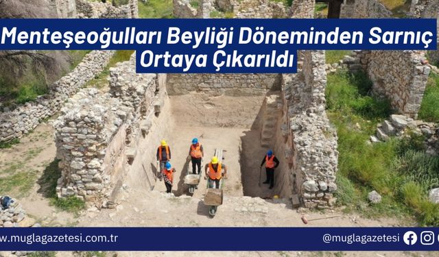 Menteşeoğulları Beyliği Döneminden Sarnıç Ortaya Çıkarıldı