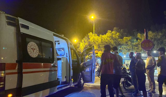 Menteşe'de trafik kazası: 1 yaralı