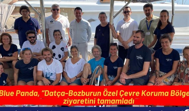 Blue Panda, “Datça-Bozburun Özel Çevre Koruma Bölgesi” ziyaretini tamamladı