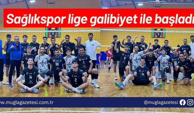 Sağlıkspor lige galibiyet ile başladı