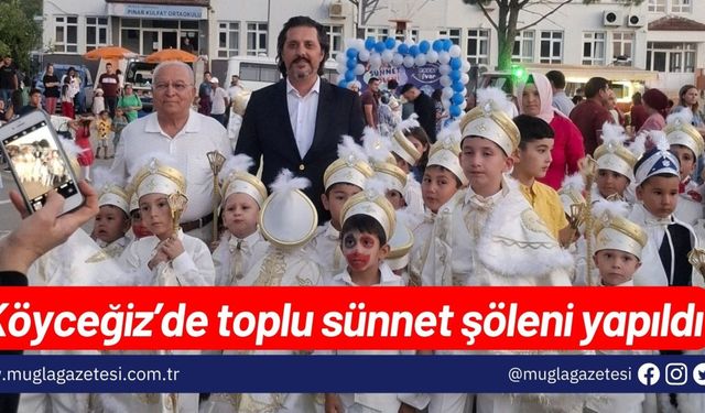 Köyceğiz’de toplu sünnet şöleni yapıldı