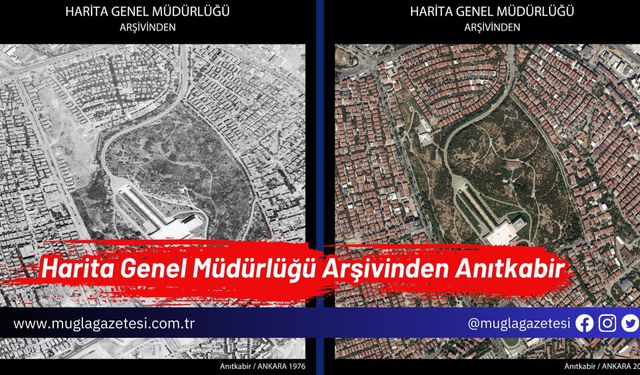 Harita Genel Müdürlüğü Arşivinden Anıtkabir