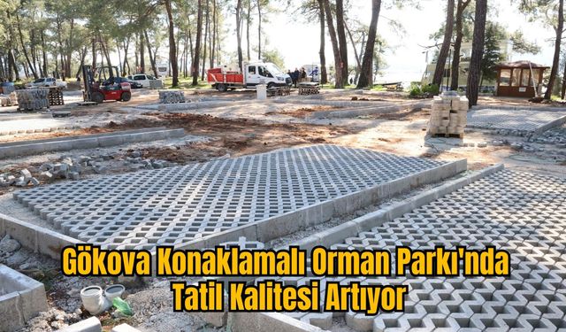 Gökova Konaklamalı Orman Parkı'nda Tatil Kalitesi Artıyor