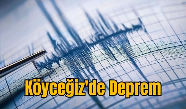 Köyceğiz'de Deprem