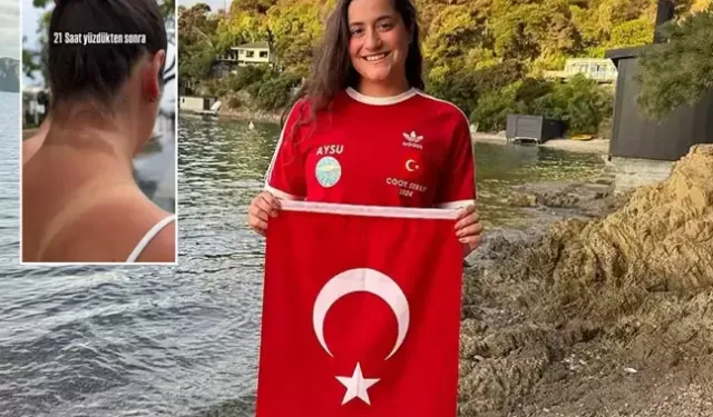 65 kilometre yüzen Aysu Türkoğlu'nun vücudundaki inanılmaz değişim
