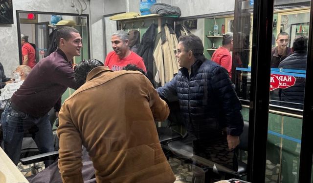 Marmaris'te Başkansız Kalan Esnafa Kaymakam Kaya  Ziyaret Etti