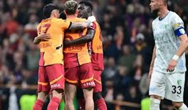 Bodrum FK Direnemedi, Galatasaray Liderlik Koltuğunu Sağlamlaştırdı: Dakika Dakika Maç Özeti