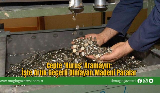Cepte 'Kuruş' Aramayın: İşte Artık Geçerli Olmayan Madeni Paralar